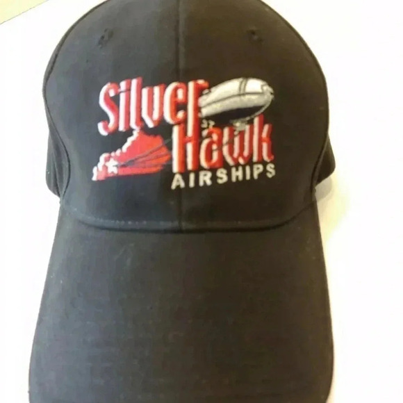 Silver Hawk Airships Baseball Hat Cap - Picture 2 of 5